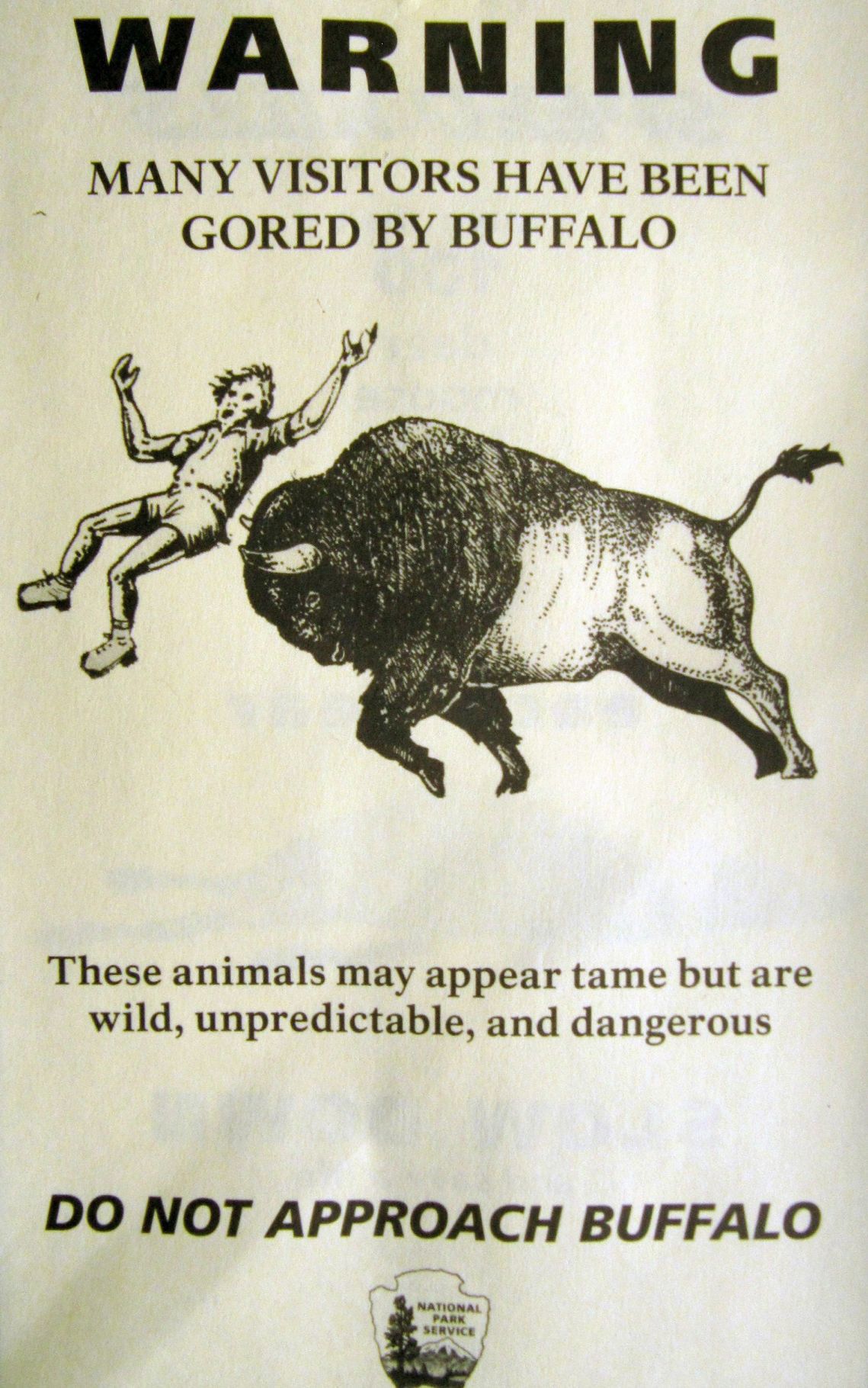 Wildlife warning